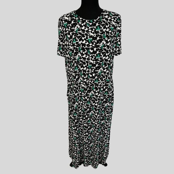 Boden Dresses & Skirts - Boden Black, White & Green Maxi Dress - Size 16/18  0580LR-4